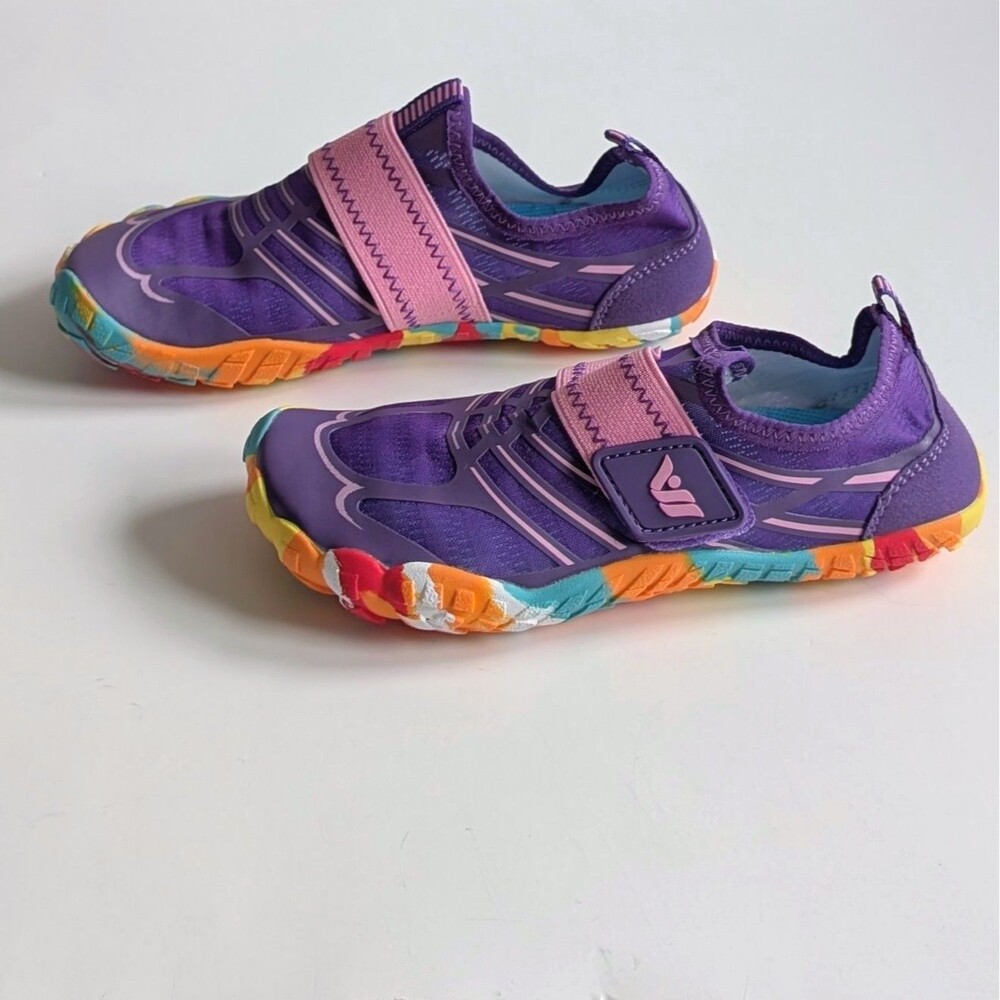 NEW Big Kids Boys/Girls Water Shoes Sports Aqua Athletic Sneakers sz 1 (31 EU) - Picture 4 of 9